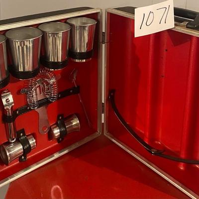 Mid Century Traveling Bar