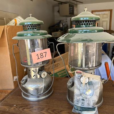 Two Coleman Lanterns
