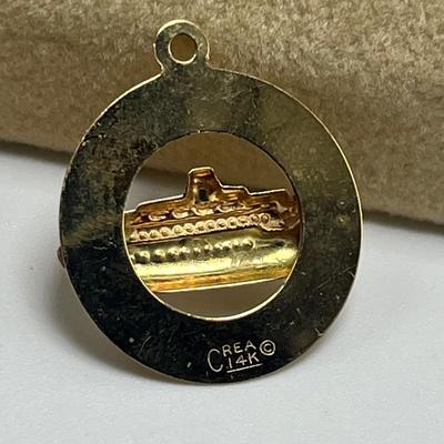 American Legion Pin with Diamond & More (B1-MG)