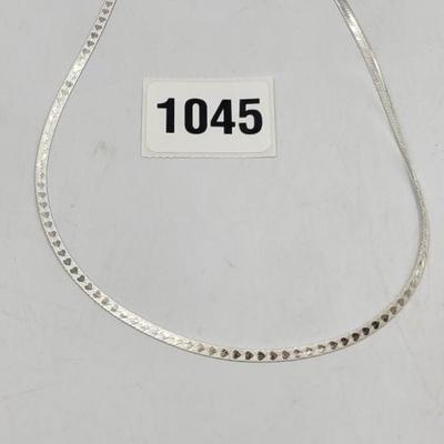 Italian 925 Silver Chain Necklace