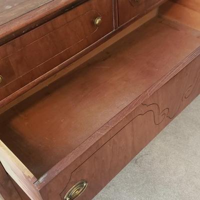 Four Drawer Vintage Wood Dresser (BR2-KD)