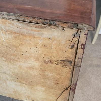 Four Drawer Vintage Wood Dresser (BR2-KD)