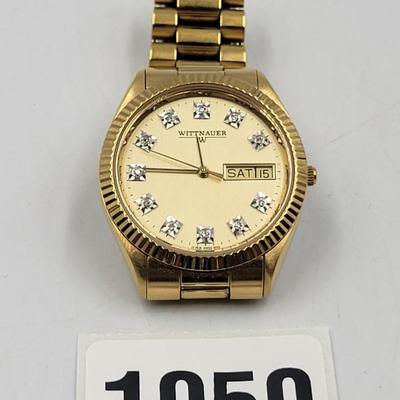 Men's Gold Plated Wittnauer Watch