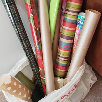 Wrapping Paper, Ribbons, Bow Making Items (BR2-KD)