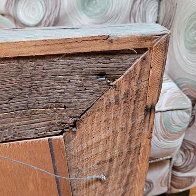 Deer Scene Print in Rustic Frame (D-CE)