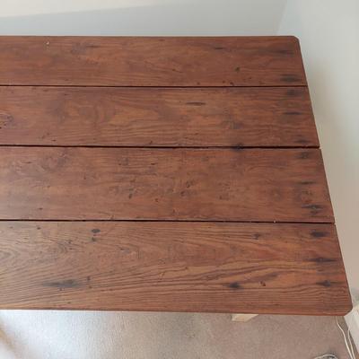 Rustic Wooden Farmhouse Table (O-BBL)