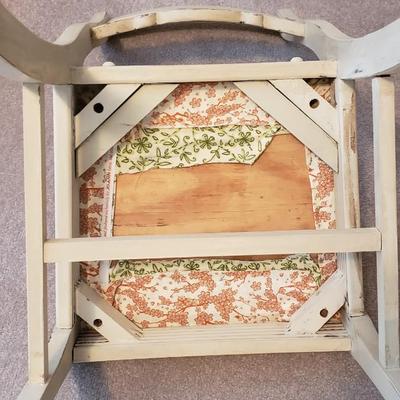 Decorative Wooden Chair & Drop Leaf Side Table (BR2-KD)