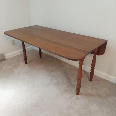 Colonial Style Drop Leaf Dining Table (O-BBL)