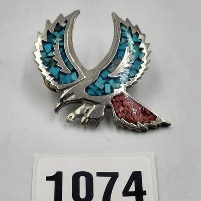 Vintage Eagle Lapel Pin