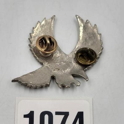 Vintage Eagle Lapel Pin