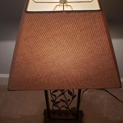 Leaf Inspired Art and Lamp (BR2-KD)