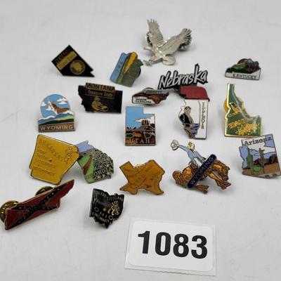 Mixed State Lapel Pins