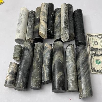 MARBELIZED STONE CORE DRILLINGS? 