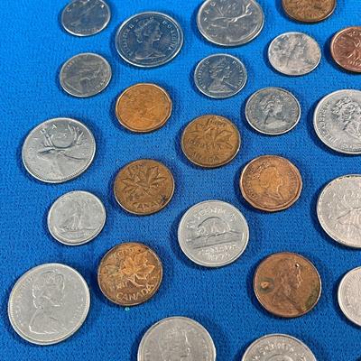 VARIOUS CANADIAN COINS