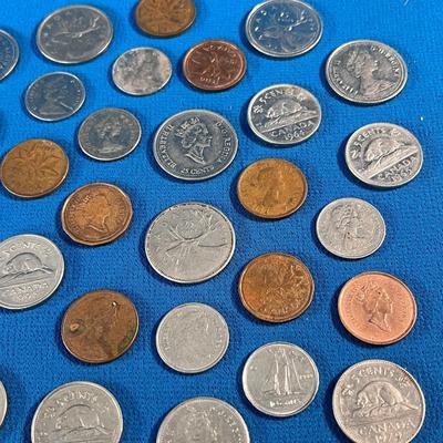 VARIOUS CANADIAN COINS