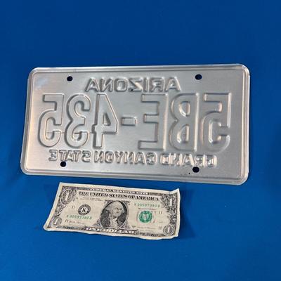 ARIZONA LICENSE PLATE 