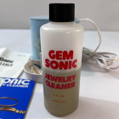 VINTAGE GEM-SONIC JEWELRY CLEANER