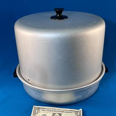 3-PART ALUMINUM CANNING STEAMER 