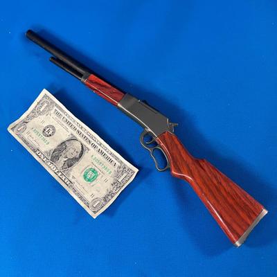 ONCE A BUTANE LIGHTER, NOW A NICE RIFLE STYLE DISPLAY