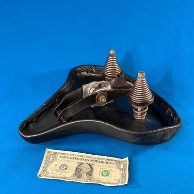 LARGE CUSHY BIKE SADDLE SPRING SEAT