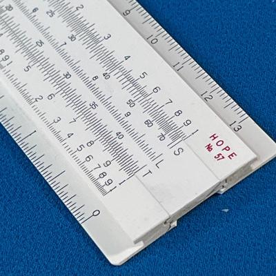HOPE NO. 57 SLIDE RULE WITH VINYL CASE