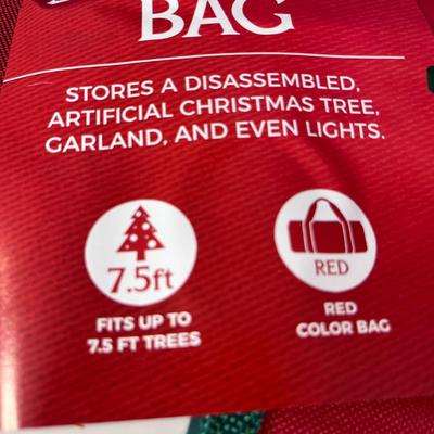 NEW IN PACKAGE NYLON CHRISTMAS TREE STORAGE BAG