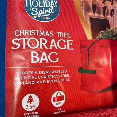 NEW IN PACKAGE NYLON CHRISTMAS TREE STORAGE BAG
