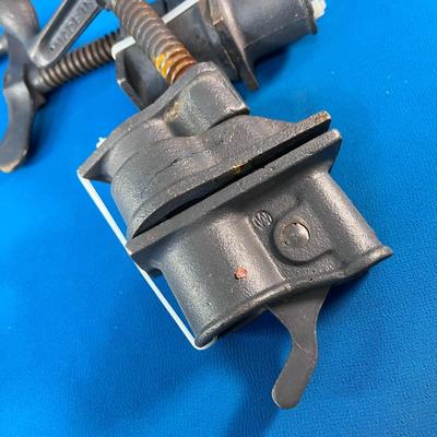 PAIR OF 1â€ PIPE CLAMPS MADE IN U.S.A.