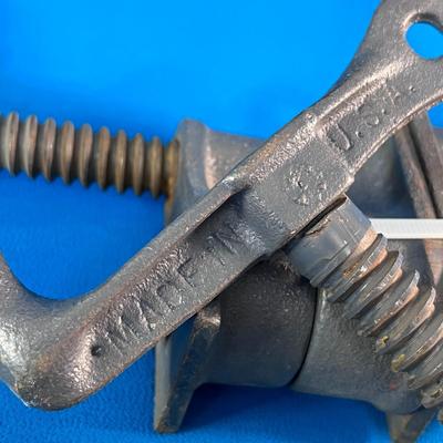 PAIR OF 1â€ PIPE CLAMPS MADE IN U.S.A.