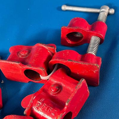 1/2â€ PIPE CLAMPS PAIR MADE IN JAPAN
