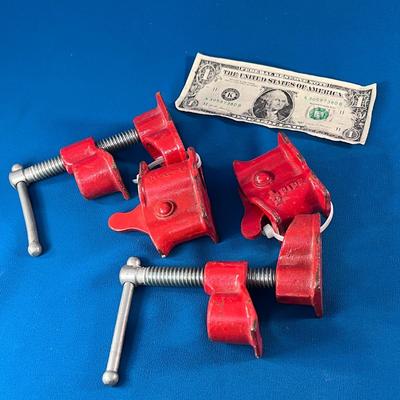 1/2â€ PIPE CLAMPS PAIR MADE IN JAPAN
