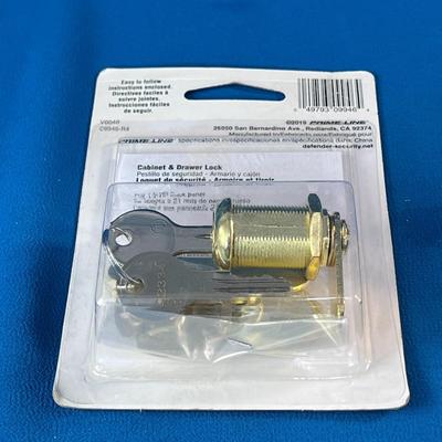 NEW IN PACKAGE CABINET AND DRAWER KEYED LOCK 
