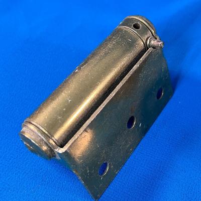 BRASS PLATED SALOON DOOR HINGES SET OF 4