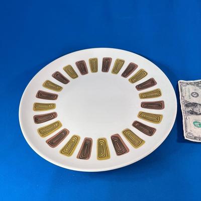 LARGE MID CENTURY MODERN CERAMIC SERVING PLATTER