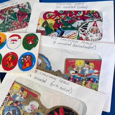 VINTAGE CHRISTMAS SEAL COLLECTION