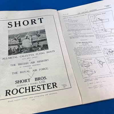 1930 FLIGHT MAGAZINE 1ST AERONAUTICAL WEEKLY FROM UK