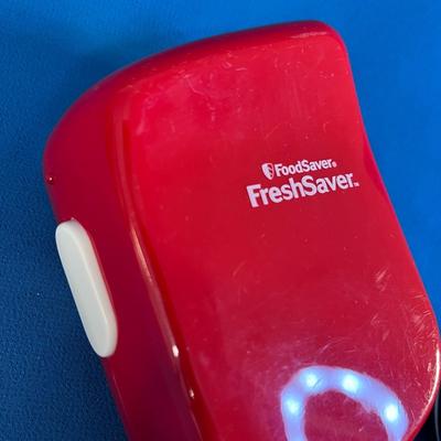 FOOD SAVER FRESH SAVER HAND HELD VACUUM BAG SEALER 