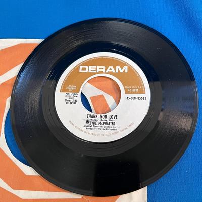 VINTAGE 45 RECORD CLYDE MCPHATTER FROM THE DRIFTERS