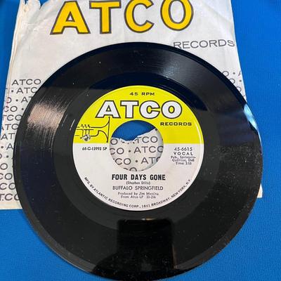 VINTAGE BUFFALO SPRINGFIELD 45 RECORD â€œON THE WAY HOMEâ€