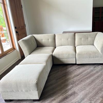 CRATE & BARREL MANCAVE Upholstered Couch *Read Details