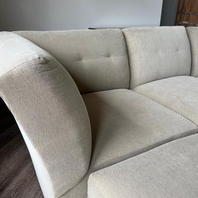CRATE & BARREL MANCAVE Upholstered Couch *Read Details
