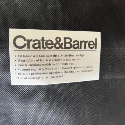 CRATE & BARREL MANCAVE Upholstered Couch *Read Details