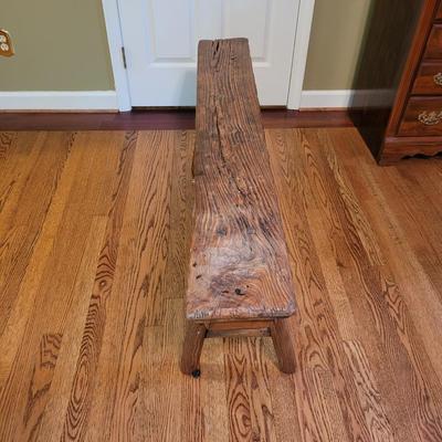 Rustic Wooden Bench (BR1-CE)