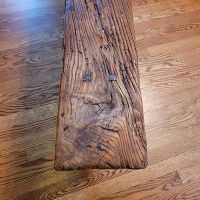 Rustic Wooden Bench (BR1-CE)