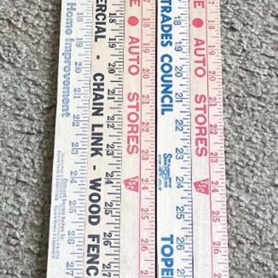 Vintage Yardstick Bundle 2