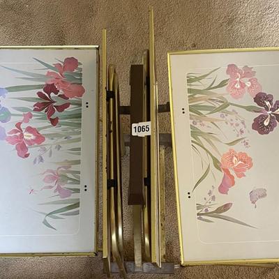 Vintage Folding TV Trays