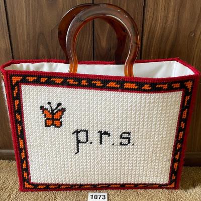 Knitted Butterfly Bag