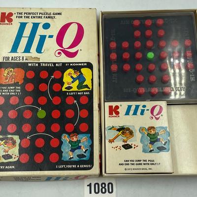 Hi-Q Board Game