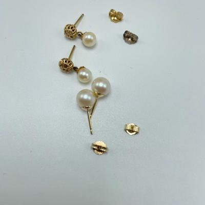 14K & Pearls (B1-SS)