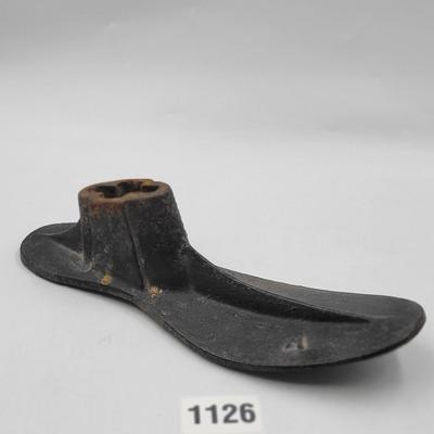 Antique Cast Iron Shoe Mold